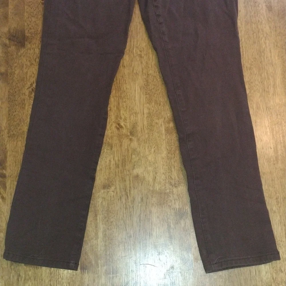 Brown So Slimming Chico's Denim Pants 0.5/6